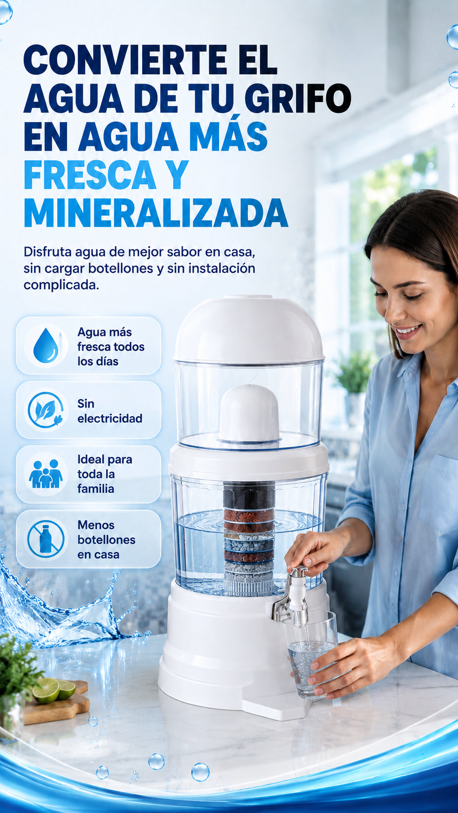 Filtro Purificador De Agua