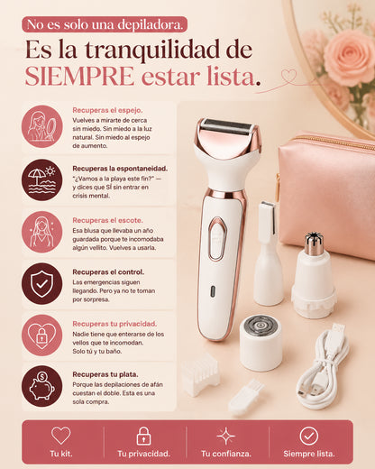 Para los pelitos que aparecen sin avisar.