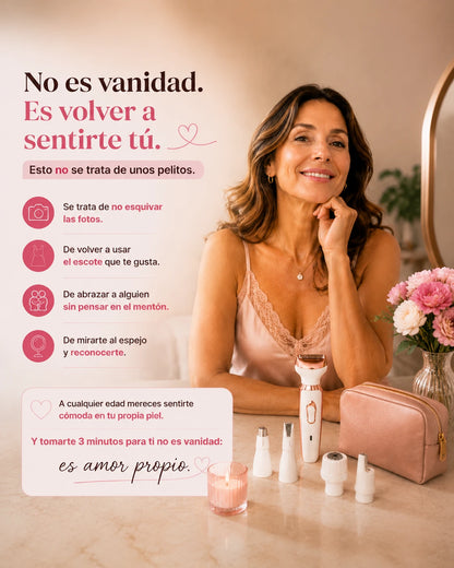 Para los pelitos que aparecen sin avisar.