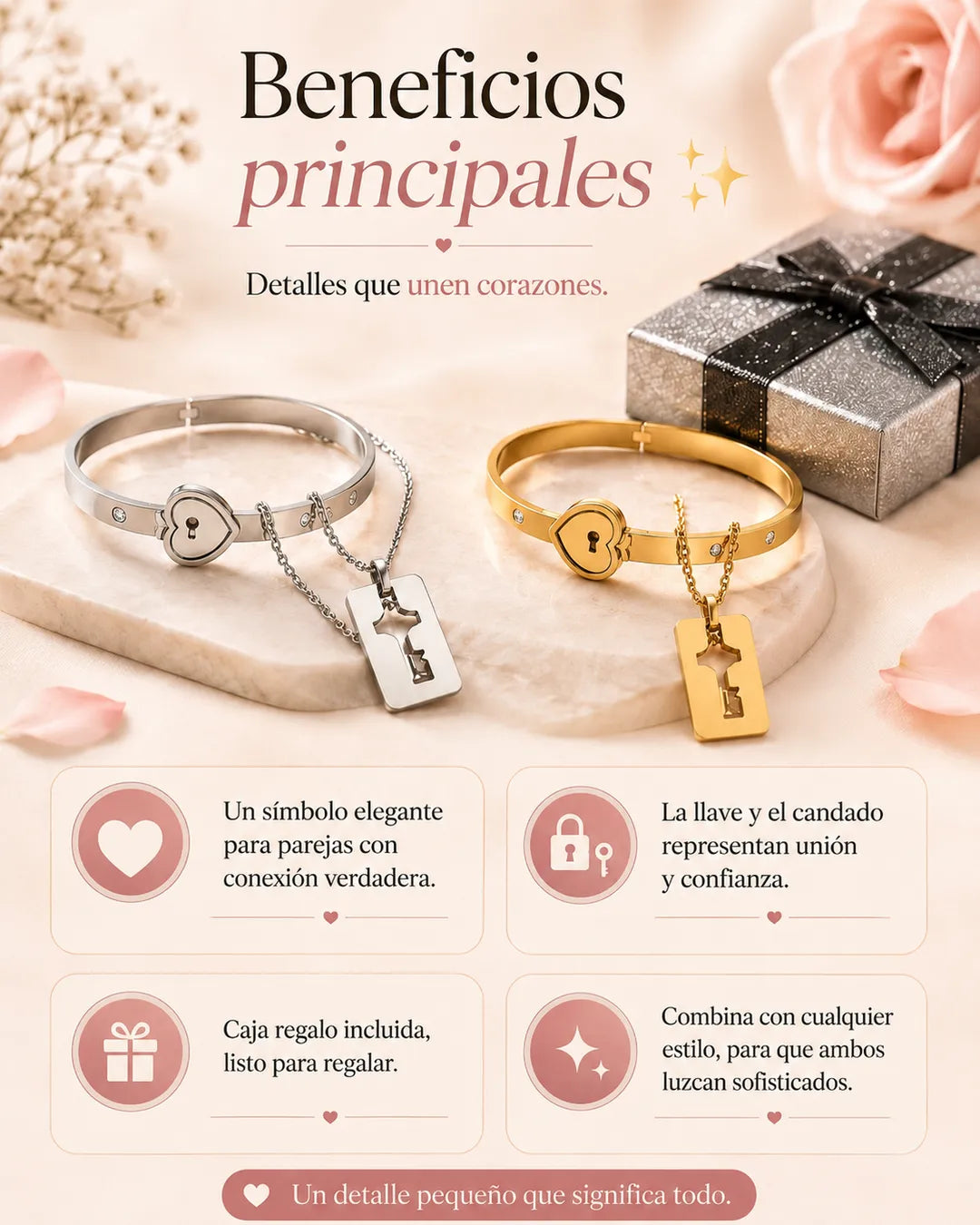 Set Amor Candado™- Collar + Pulsera