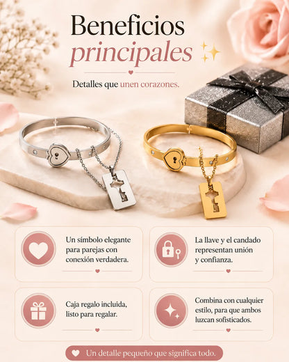 Set Amor Candado™- Collar + Pulsera