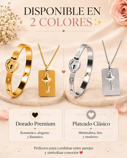 Set Amor Candado™- Collar + Pulsera